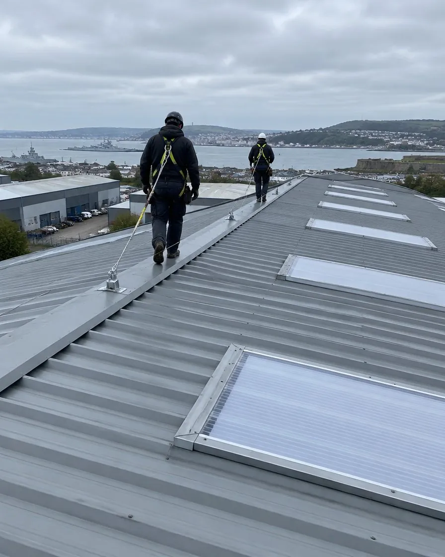 Commercial roofing in Newton Abbot