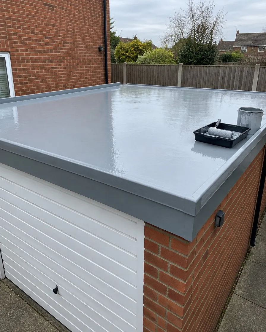 GRP fibreglass roofing in Newton Abbot