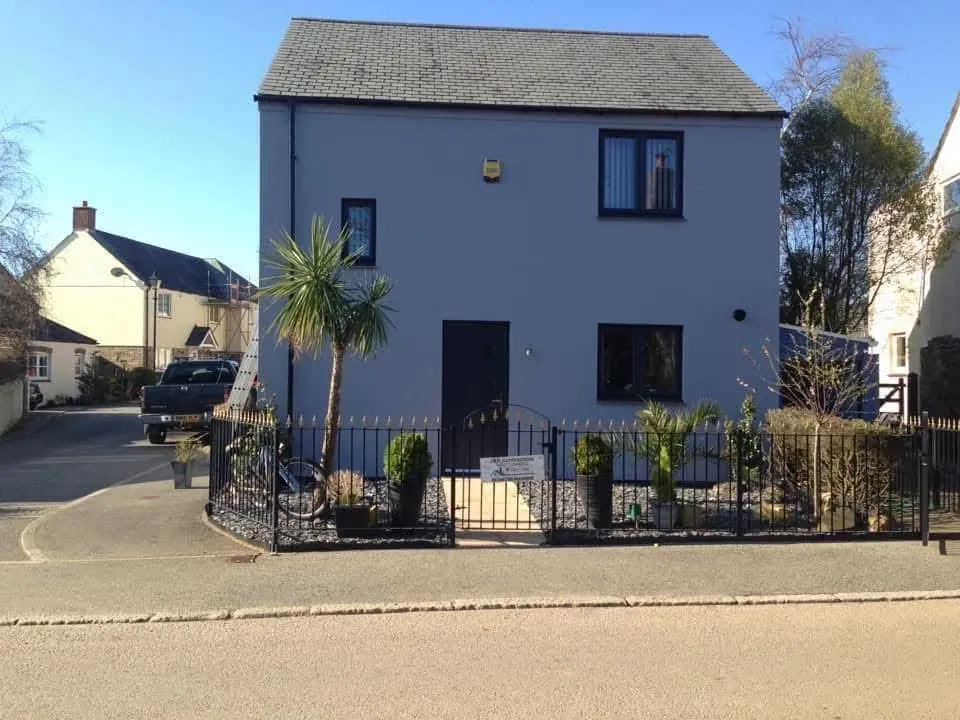 Finished exterior painting and roofline work in Newton Abbot