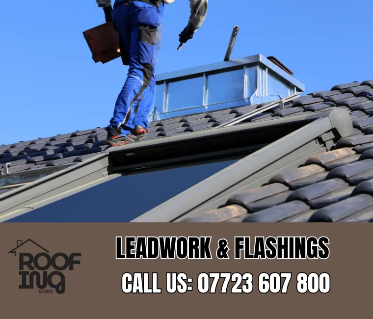 Lead roofing and flashing work in Newton Abbot